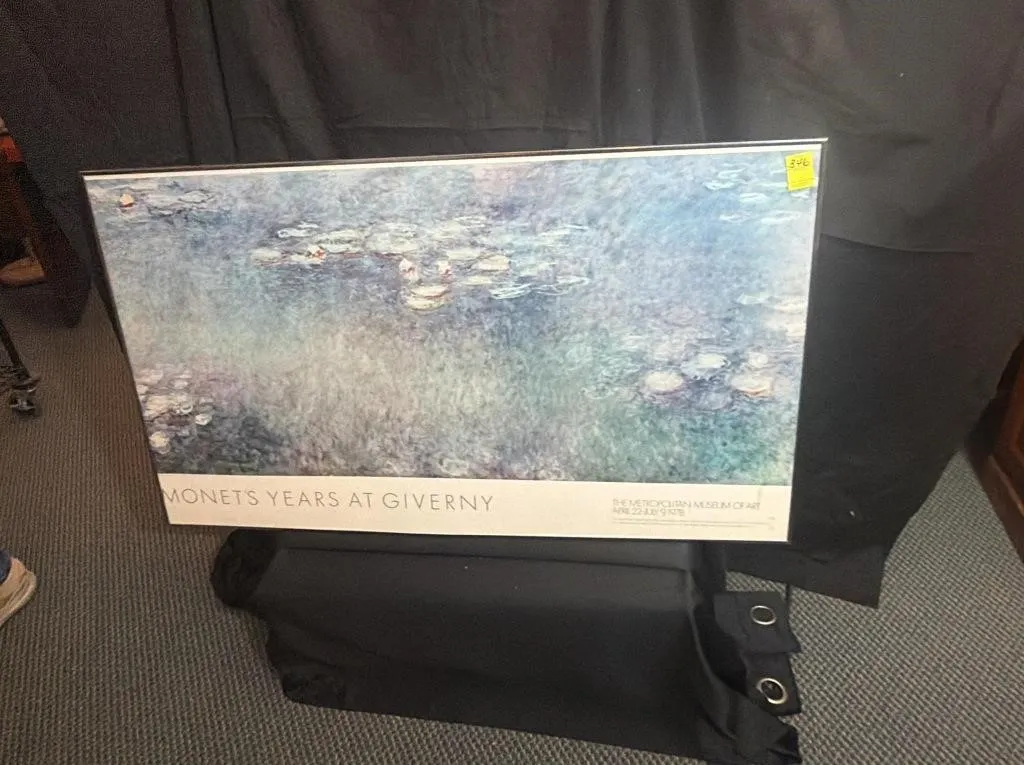 Monet's Years at Giverny Museum Exhibition Poster