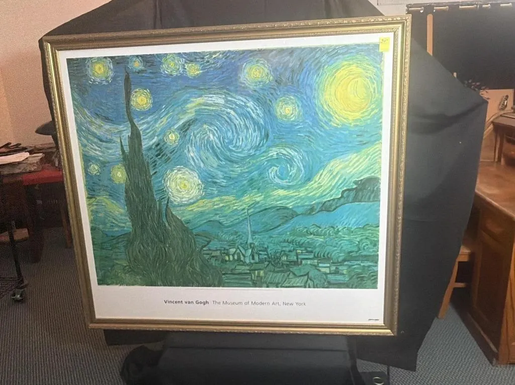 Vincent van Gogh The Starry Night Framed Print