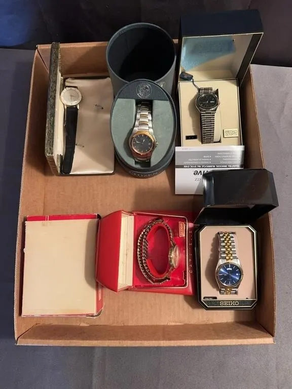 Seiko Citizen Caravelle and Waldan Mens and Womens