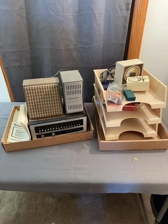 Tennelec Memoryscan Radio Scanner Realistic Speake