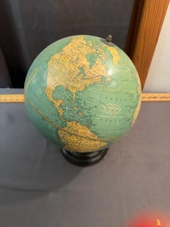 Cram's Universal Terrestrial Desktop World Globe w