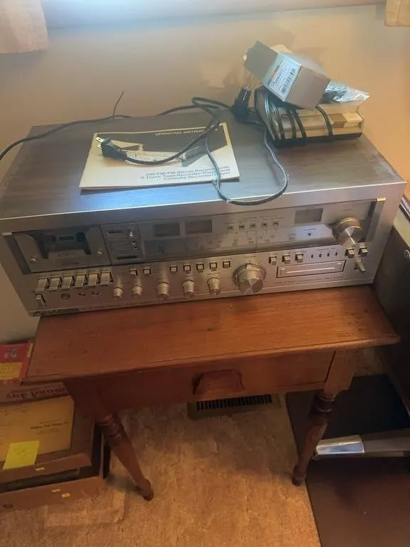 Acoustic Dynamics Stereo Receiver with 8-Track and