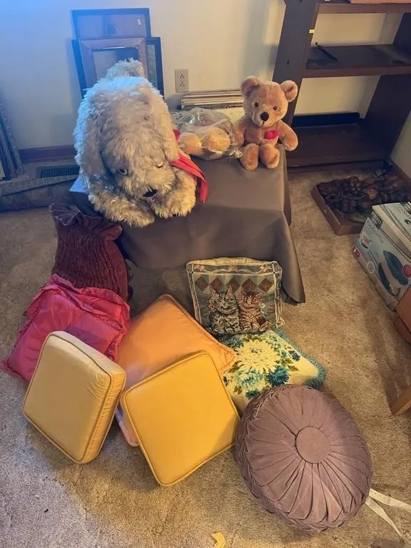 Assorted Decorative Accent Pillows with Plush Stuf