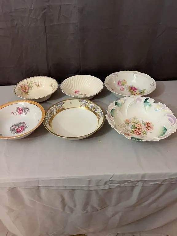 Porcelain Serving Bowls Hutschenreuther Hull Japan
