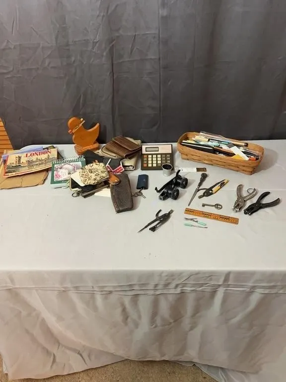 Eclectic Estate Lot Office Supplies Drafting Tools