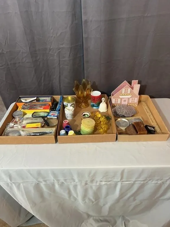 Eclectic Assortment of Decorative Objects Kitchen
