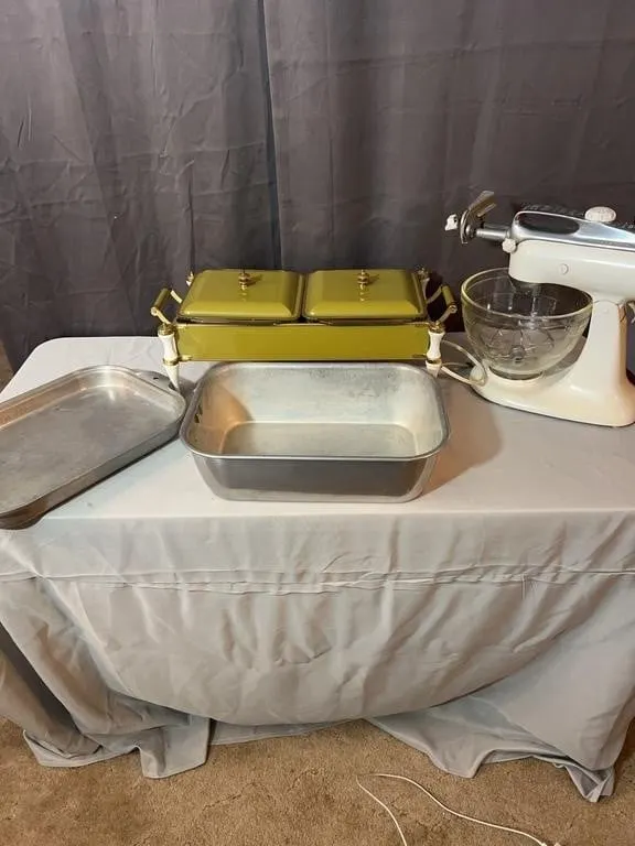 KitchenAid Stand Mixer Fire-King Buffet Server and
