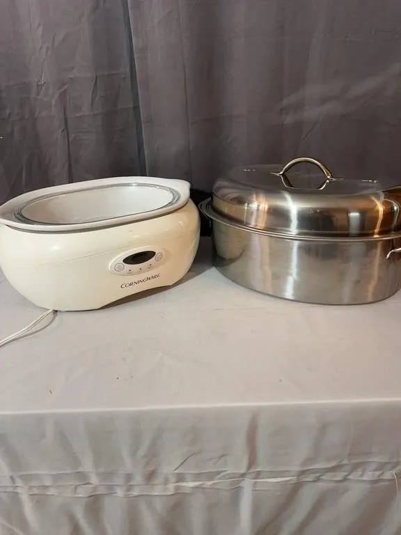 CorningWare Programmable Slow Cooker and Stainless