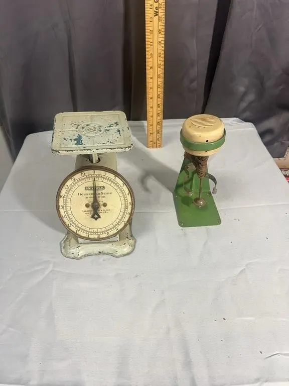 Landers Frary Clark Scale and Drink Mixer Lot