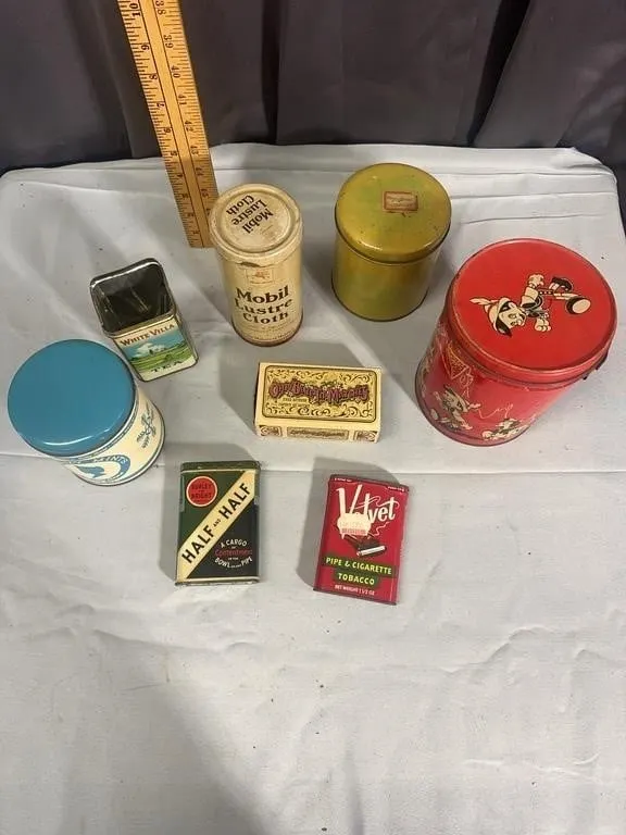 Disney Pinocchio Metal Lunch Pail and Advertising