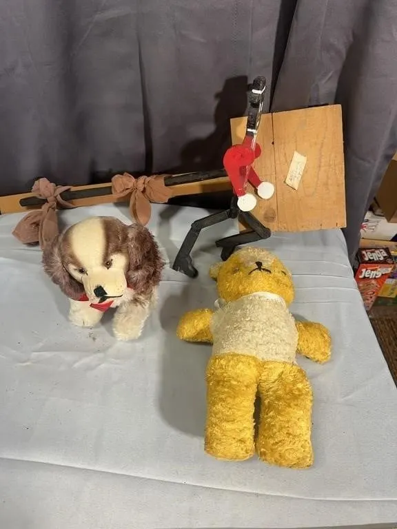 Steiff Mohair Cockie Cocker Spaniel Stuffed Bear a