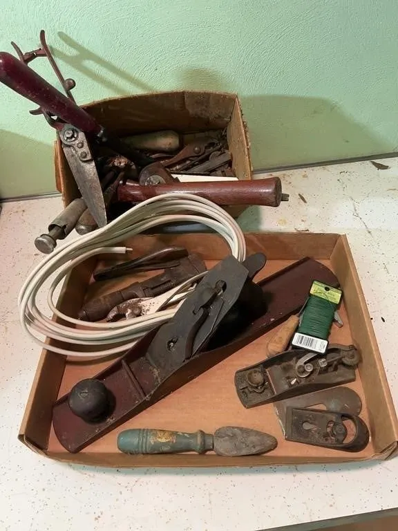Assorted Hand Tools Including Stanley Wood Planes