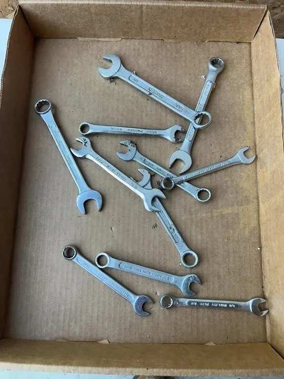 Assorted Drop Forged Combination Wrenches Great Ne