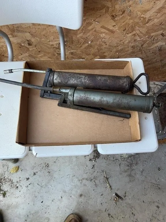 Manual Lever Action Automotive Grease Guns Lot of