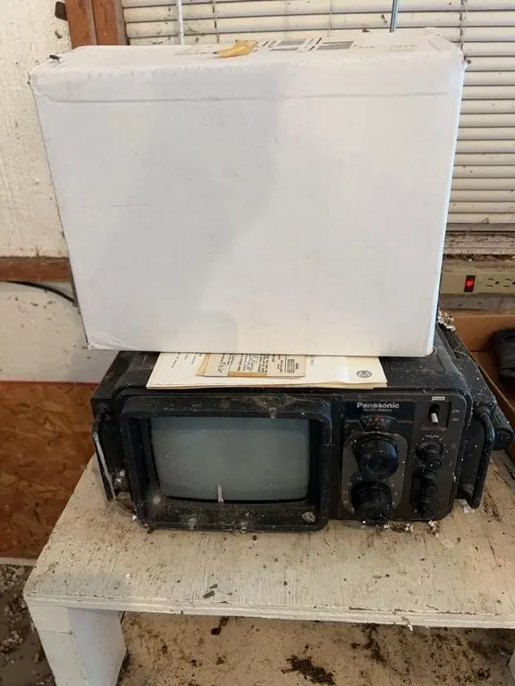 Panasonic Solid State Portable Television with Ele