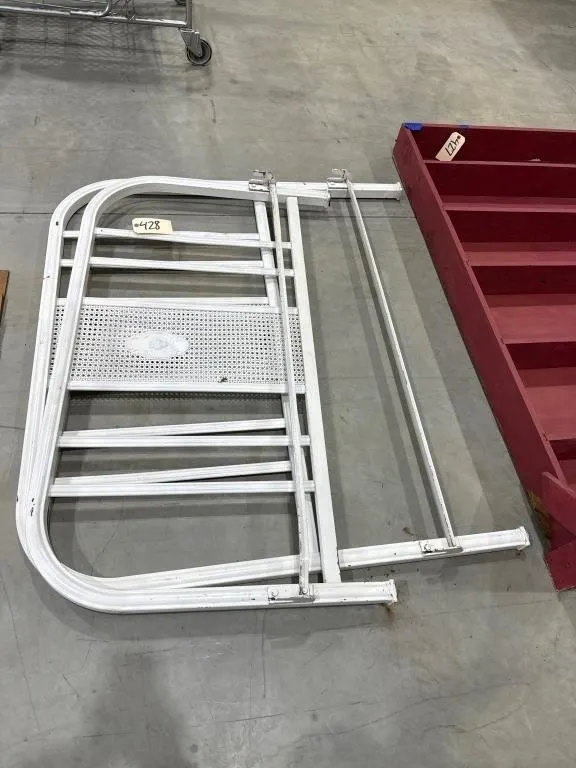 Vintage Metal Headboard/Footboard 54"W