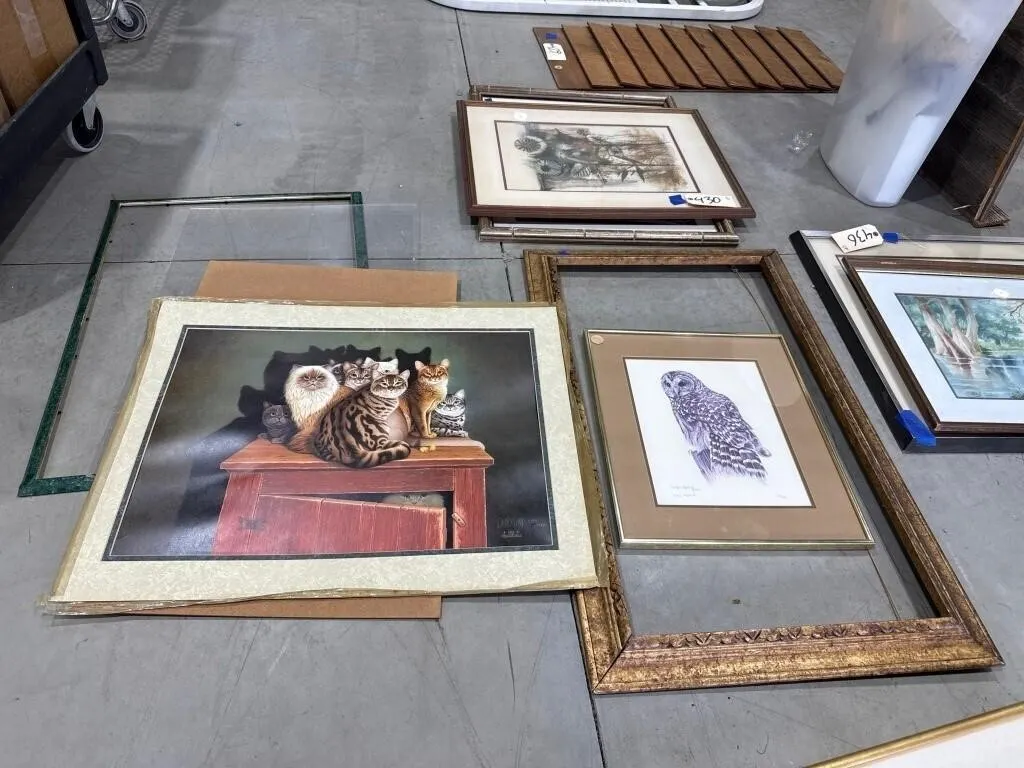 3 Pcs - Wall Art & Frame - Carolyn Nejstrik Print