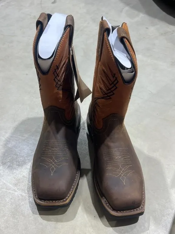 Red Wing Irish Setter Slip On Work Boot Sz 8 NIB