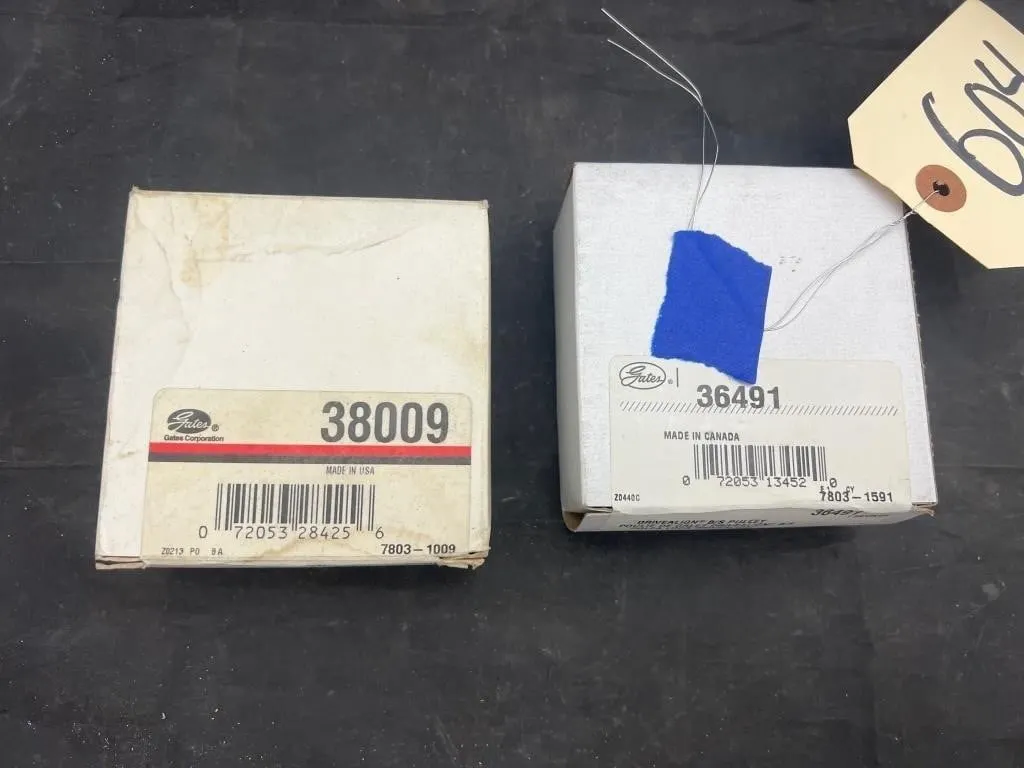 2 Pcs - Gates Driveline BS & Groove Pulleys