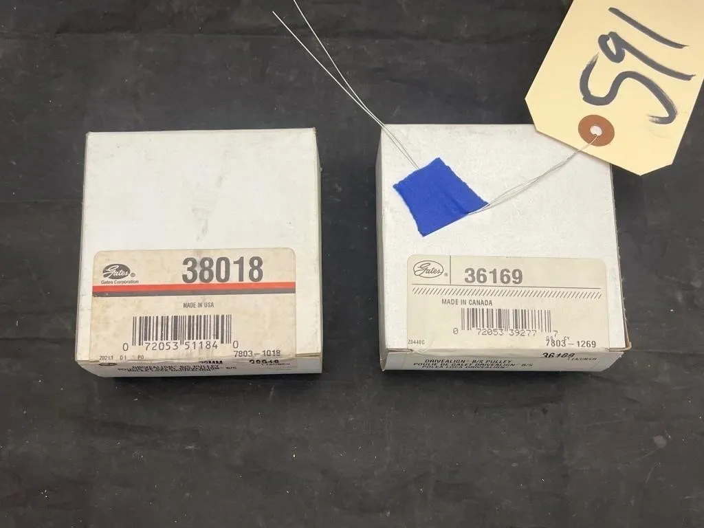 2 Pcs - Gates Driveline BS Pulleys