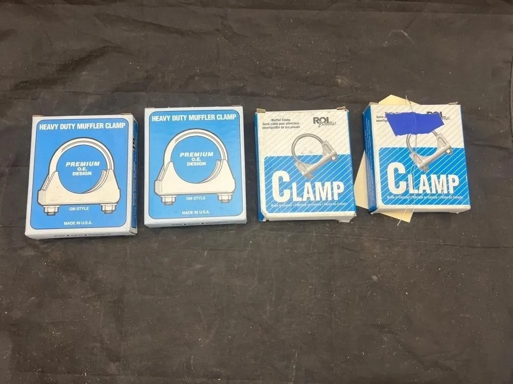 4 Pcs - ROL Exhaust Clamps 1-1/2"