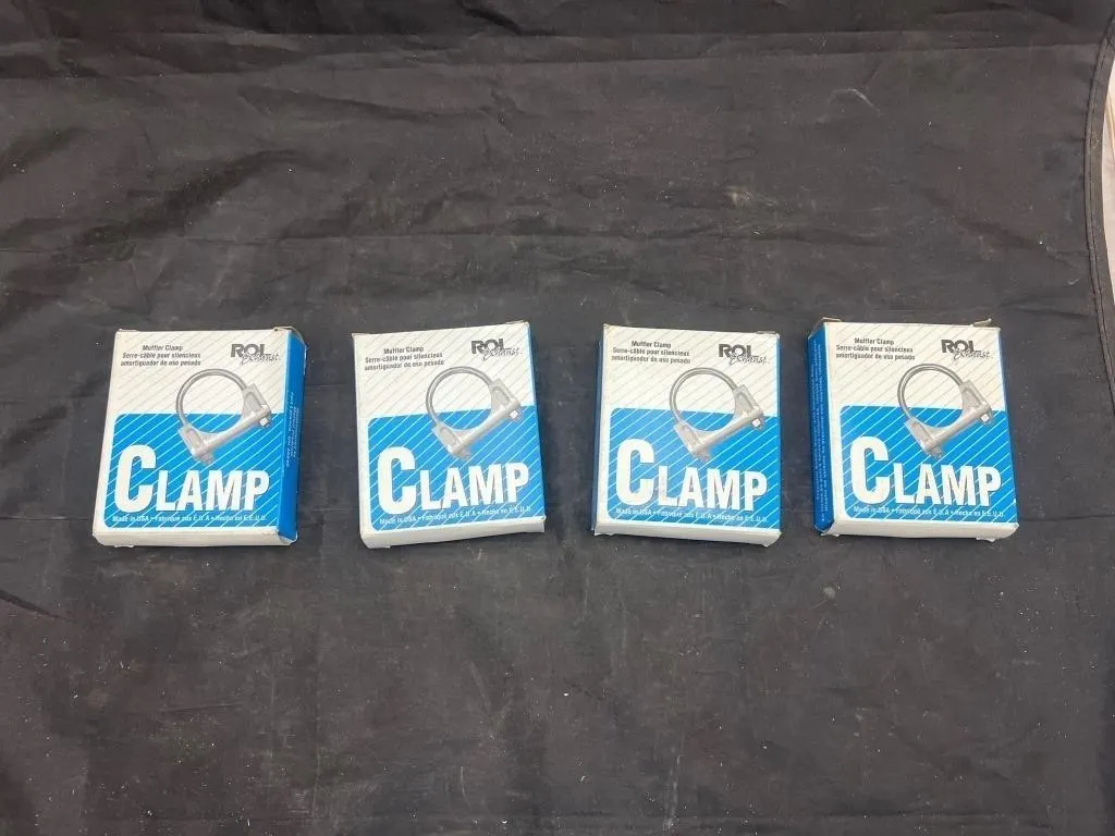 4 Pcs - ROL Exhaust Clamps 1-3/4"