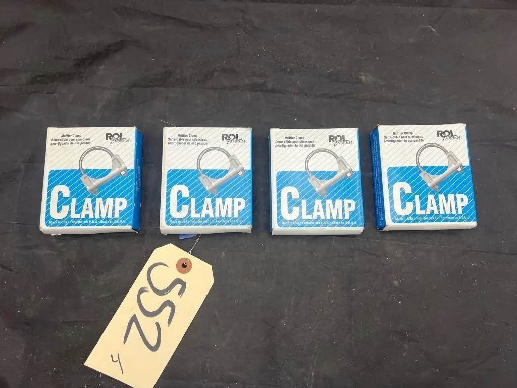 4 Pcs - ROL Exhaust Clamps 1-3/4"