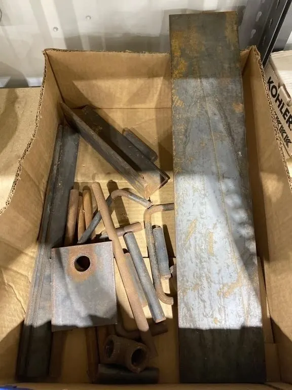 Scrap Steel - Angle Iron - Flat Stock - Pins &