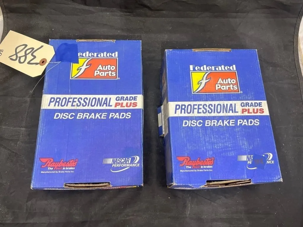 2 Pcs - Federated Auto Parts Brake Pads