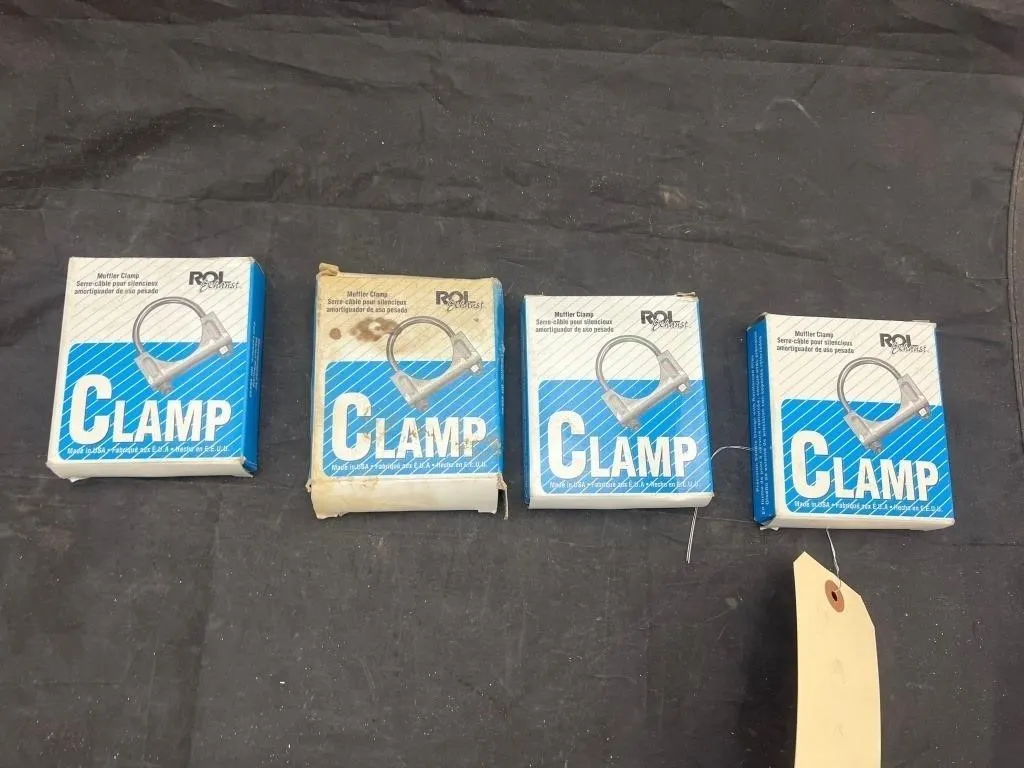 4 Pcs - ROL Exhaust Clamps 1-3/4"