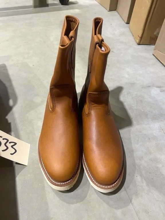 Red Wing Slip On Work Boots Sz 10E NIB
