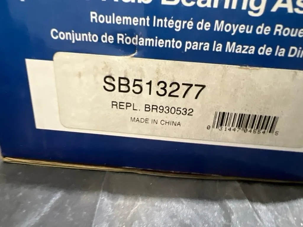 SRT Spindle Hub Bearing Assy
