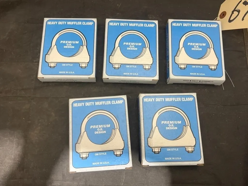 5 Pcs - NI Exhaust Clamps 1-1/2"