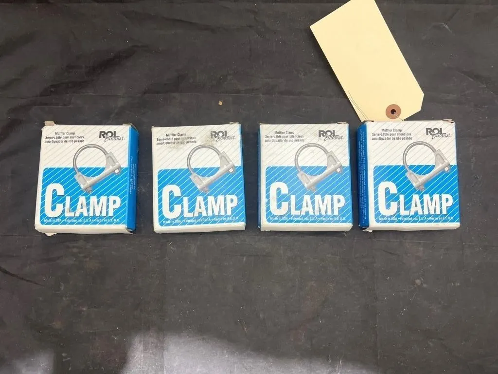 4 Pcs - ROL Exhaust Clamps 2"