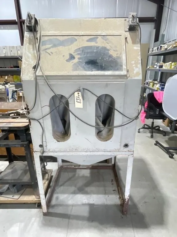 Sand Blasting Cabinet 35"L x 30"W x 74"H