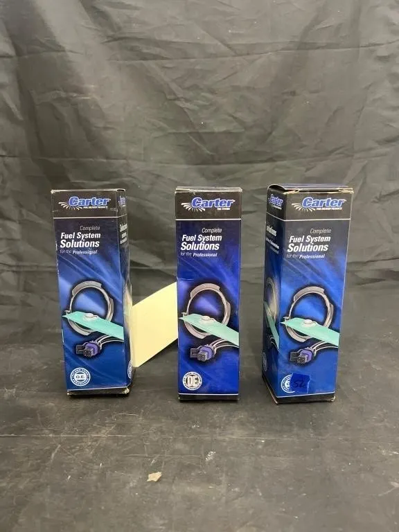 3 - Carter Fuel Pump Sock Filters