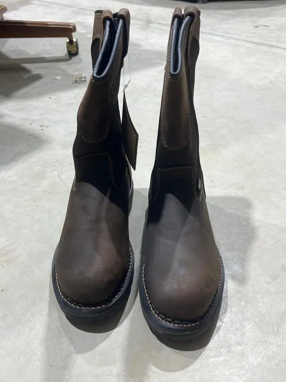 Red Wing Irish Setter Aluminum Toed Slip On Boot S