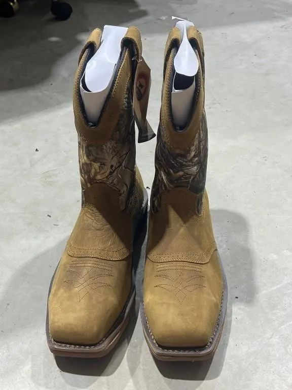 Red Wing Irish Setter Marshall Safety Toe Boot Sz