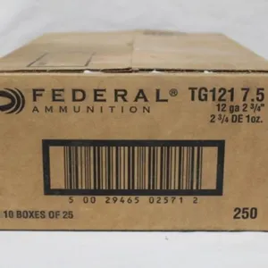 Federal Top Gun 12 ga. 7.5 Shot (10 Boxes of 25)