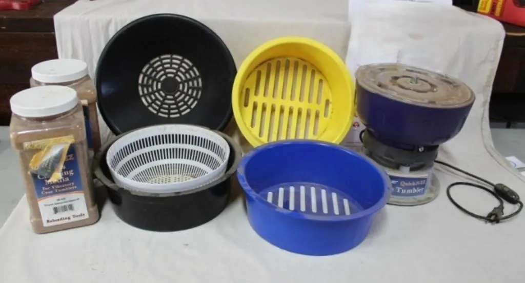Tumbler, Sorter Trays & Brass Cleaning Media