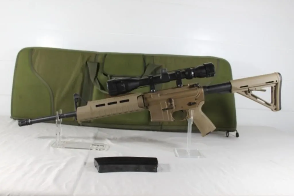 CMMG Mod. MOD4 SA AR-15 .223-5.56mm w/Case