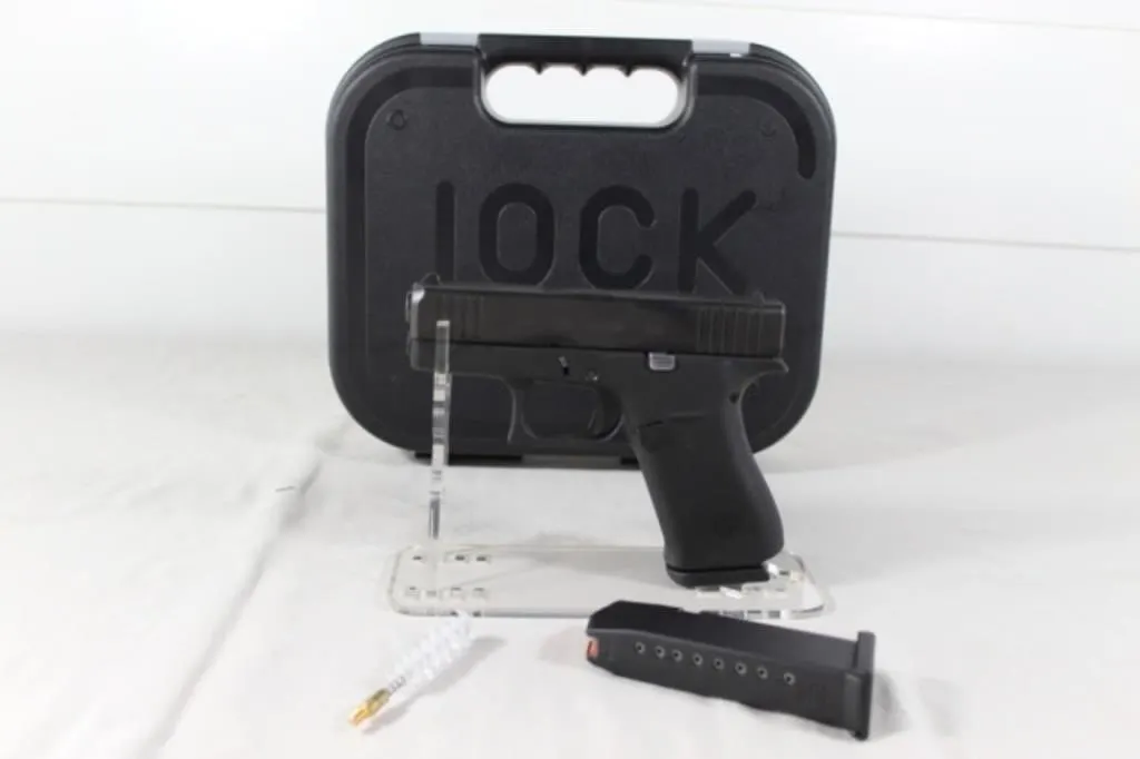 Glock 43X 9 x 19 Pistol w/Hard Case