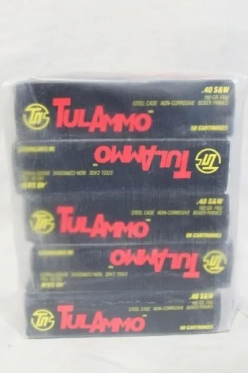 TulAmmo .40 S&W (5x's The Money)
