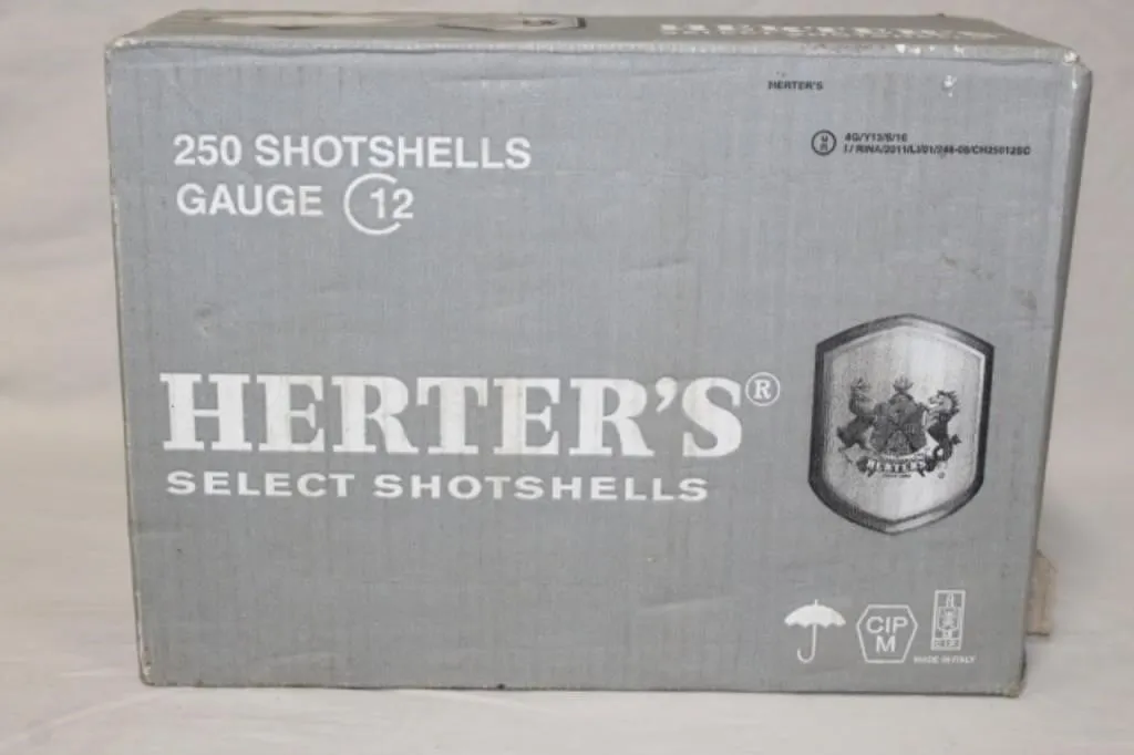 Herter's 12 ga. 7 Shot (10 Boxes of 25 Shells)
