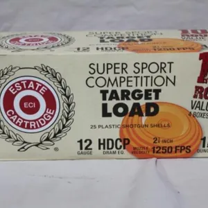 Estate 12 ga. 7.5 Shot (4 Boxes of 25 Shells)