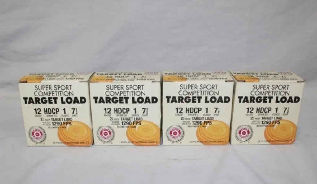 Estate 12 ga. 7.5 Shot (4 Boxes of 25 Shells)