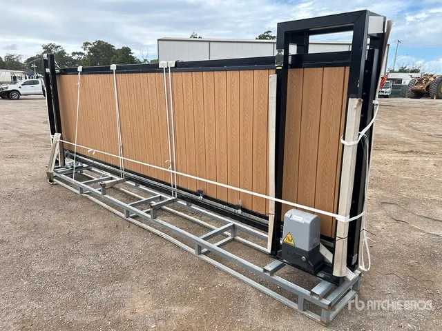 2026 Equippro Limited XPF16MS 4.9 m x 1.4 m Electric Sliding Driveway Gate (Unused)
