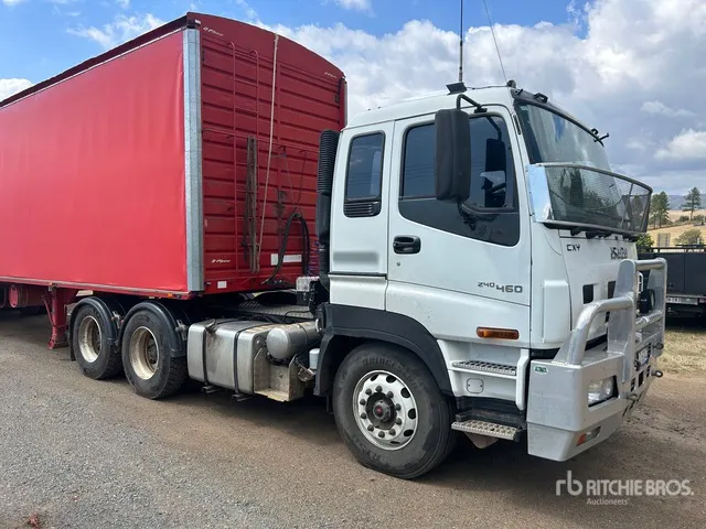 2018 Isuzu Giga CXY 6x4 T/A Sleeper Truck Tractor