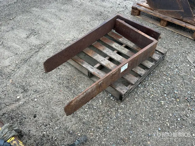 Quantity of 48 in Wheel Loader Fork Tines