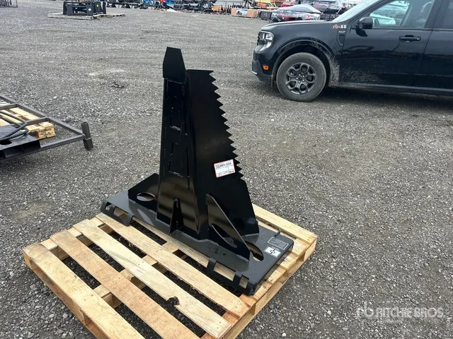 2026 GIYI SBW58 58 in Skid Steer Stump Bucket (Unused)